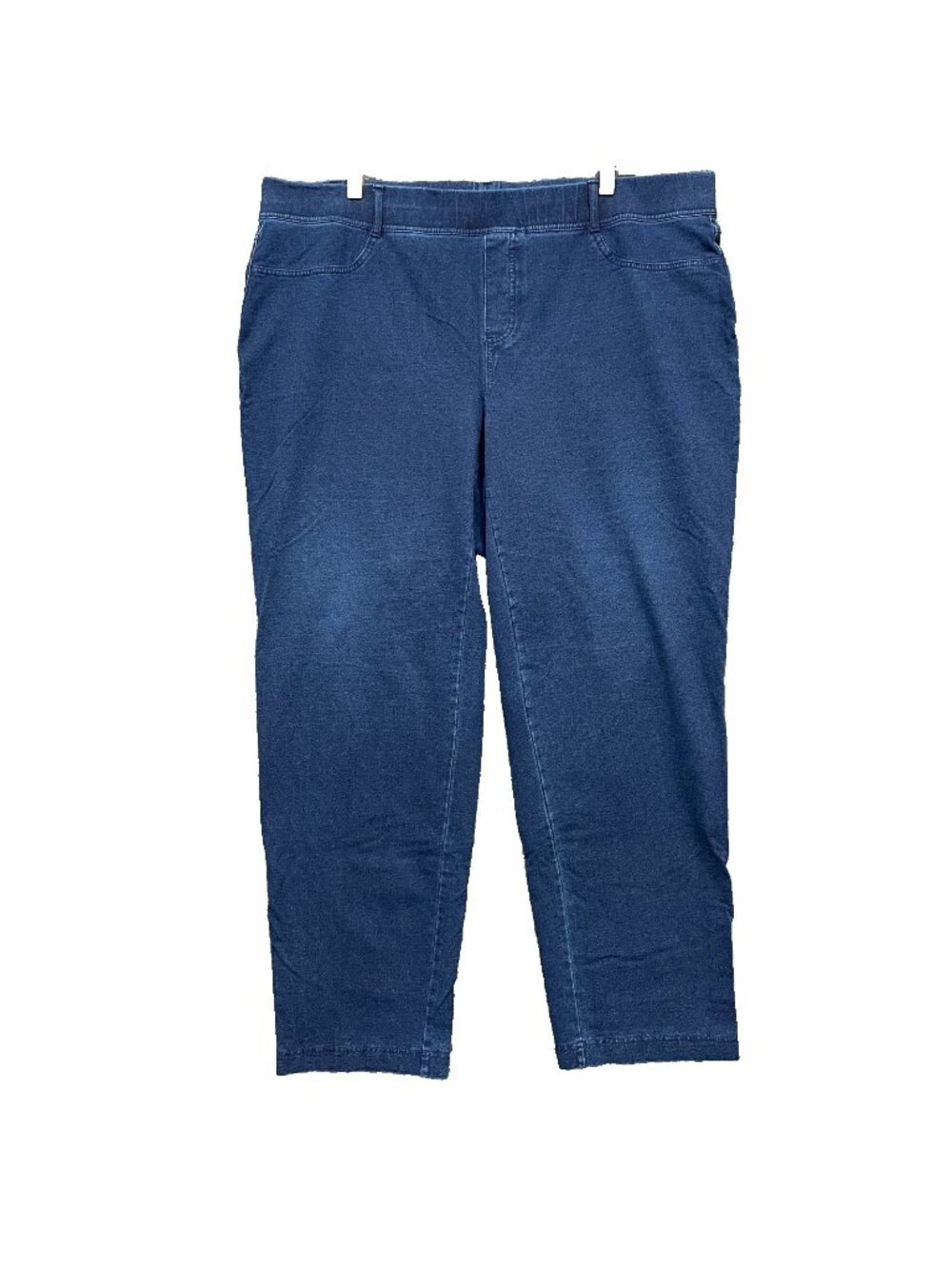 Lands End Starfish Jeans Womens Size 2X Stretchy Elastic Pull Up On Waist Norm